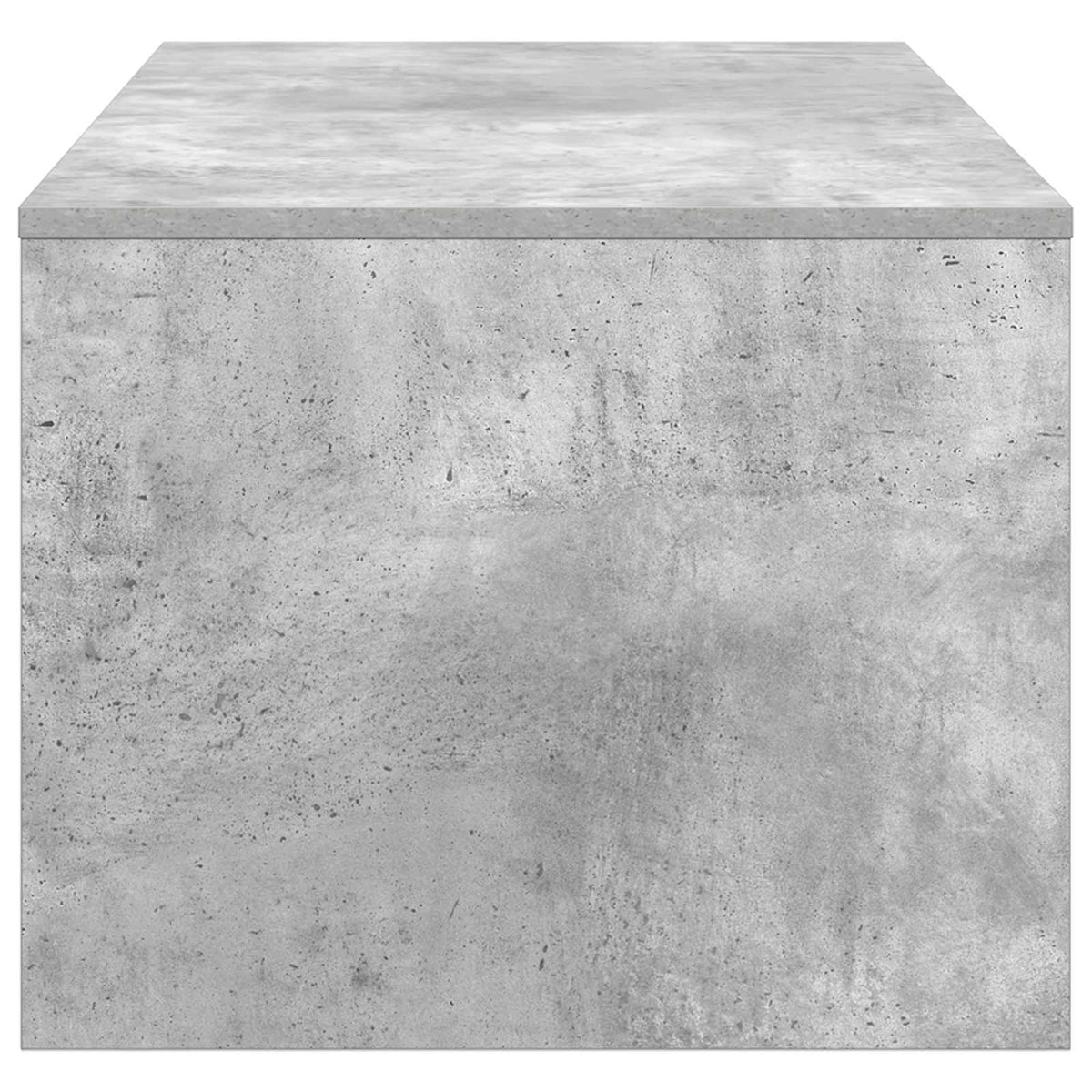 Kava Stol Betonski sivi 100 x 50 x 40 cm Konstruirano drvo