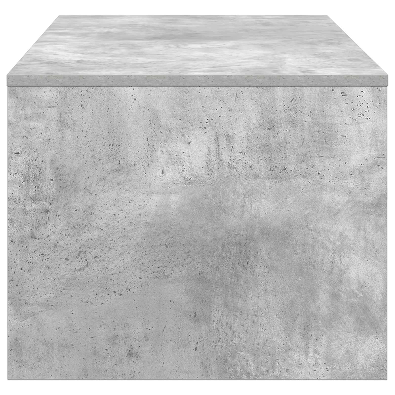 Kava Stol Betonski sivi 100 x 50 x 40 cm Konstruirano drvo