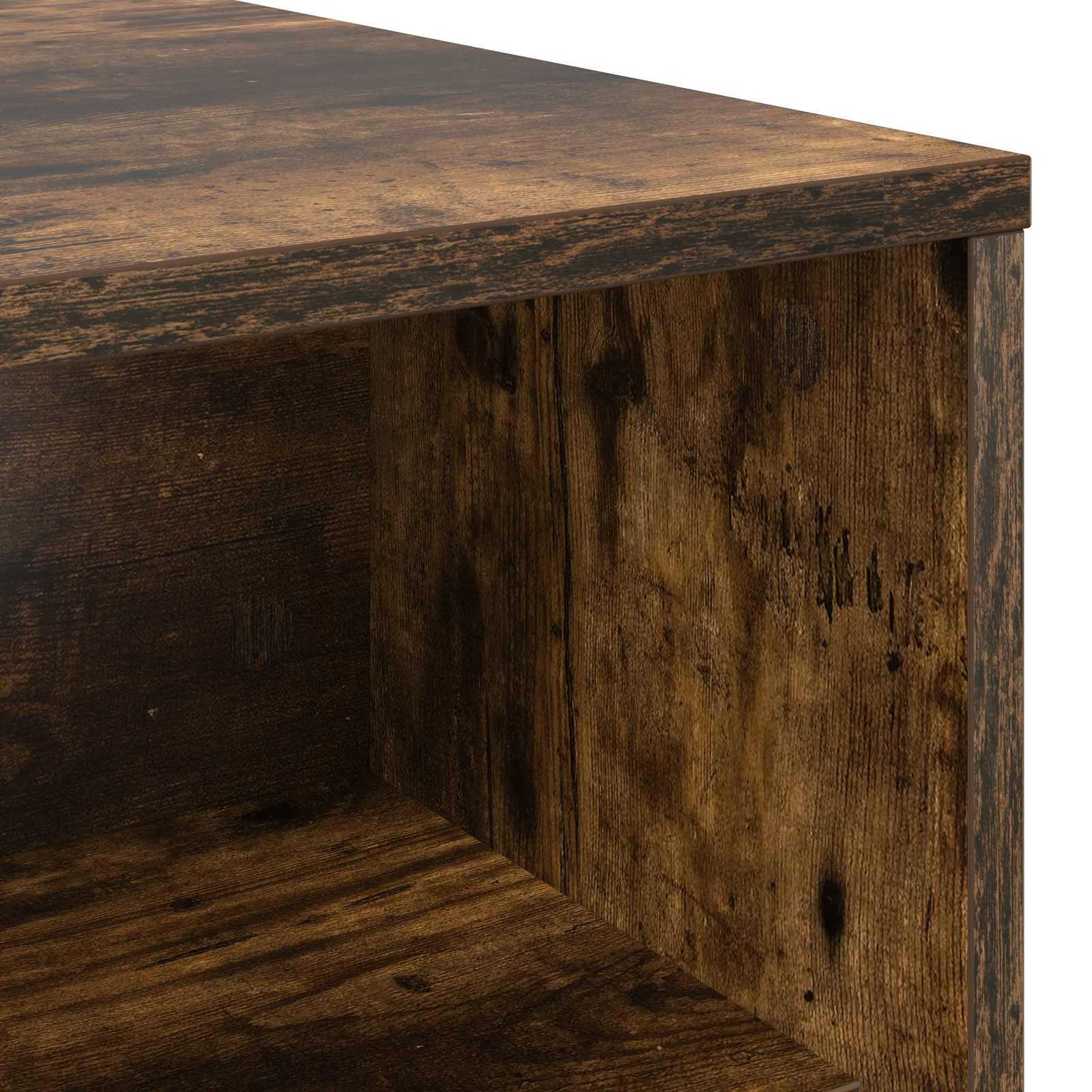Kava Stol Dimljeni hrast 100 x 50 x 40 cm Konstruirano drvo
