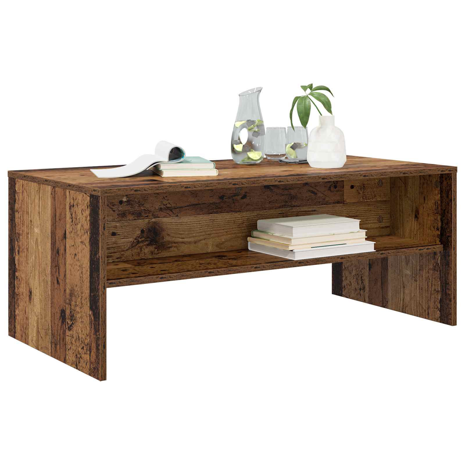 Kava Stol Staro drvo 100 x 50 x 40 cm Konstruirano drvo