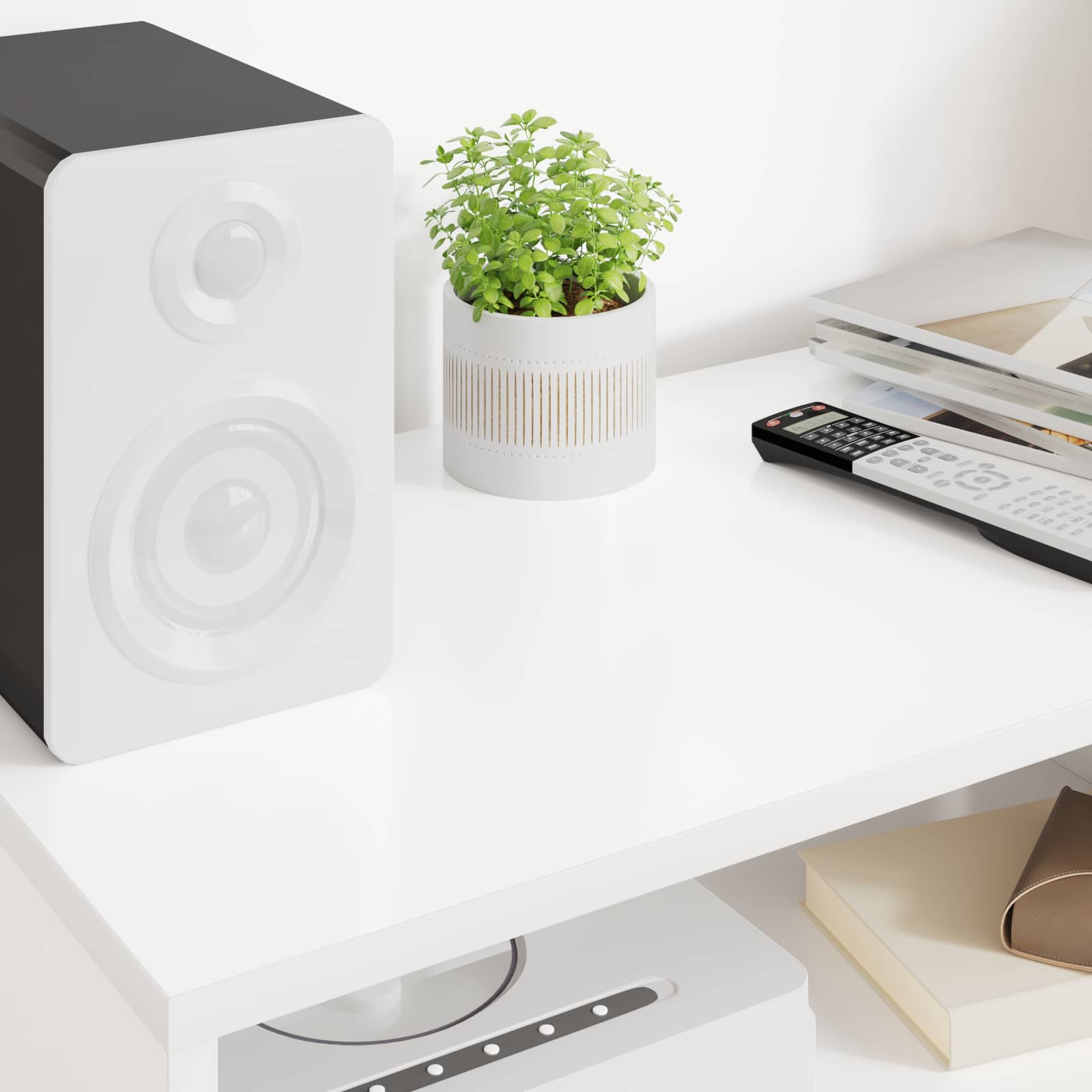 TV ormar Bijelo 60 x 35 x 40 cm Konstruirano drvo