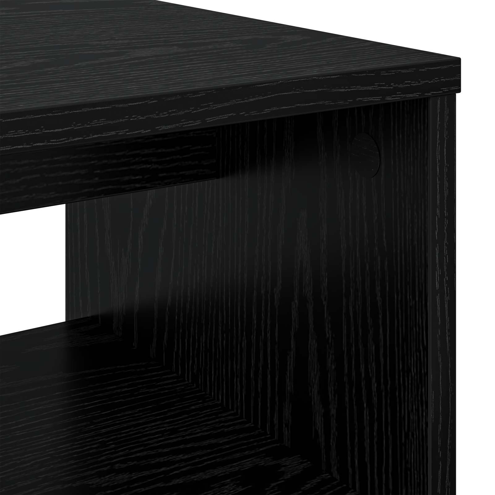 TV ormar Crni hrast 60 x 35 x 40 cm Konstruirano drvo