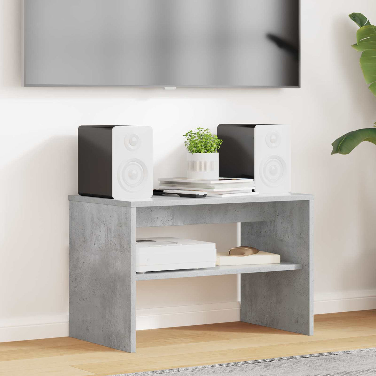 TV ormar Betonski sivi 60 x 35 x 40 cm Konstruirano drvo