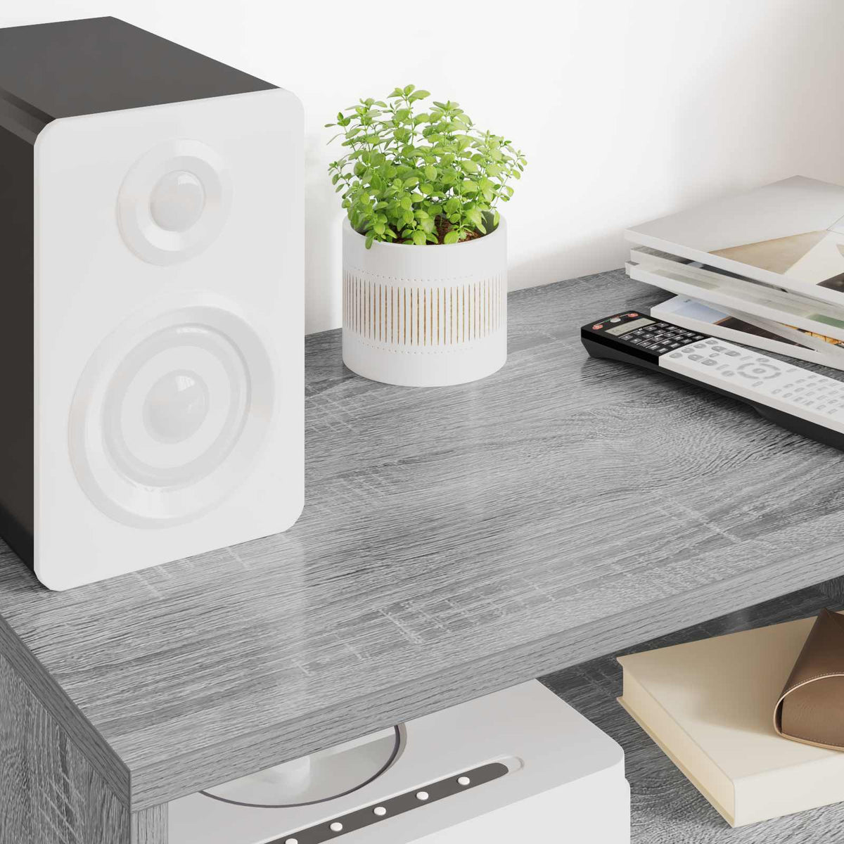 TV ormar Siva Sonoma 60 x 35 x 40 cm Konstruirano drvo