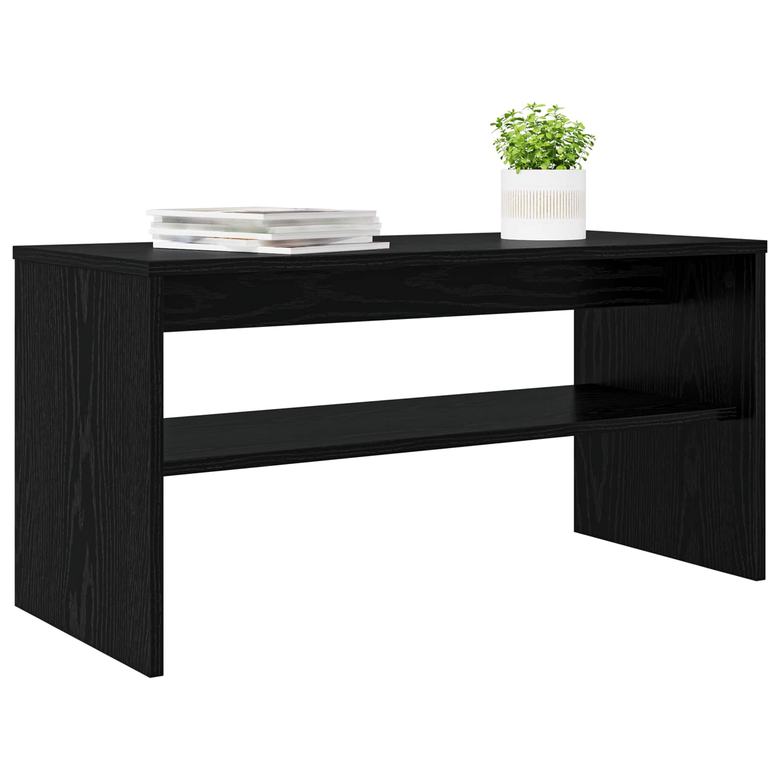 TV ormar Crni hrast 80 x 35 x 40 cm Konstruirano drvo