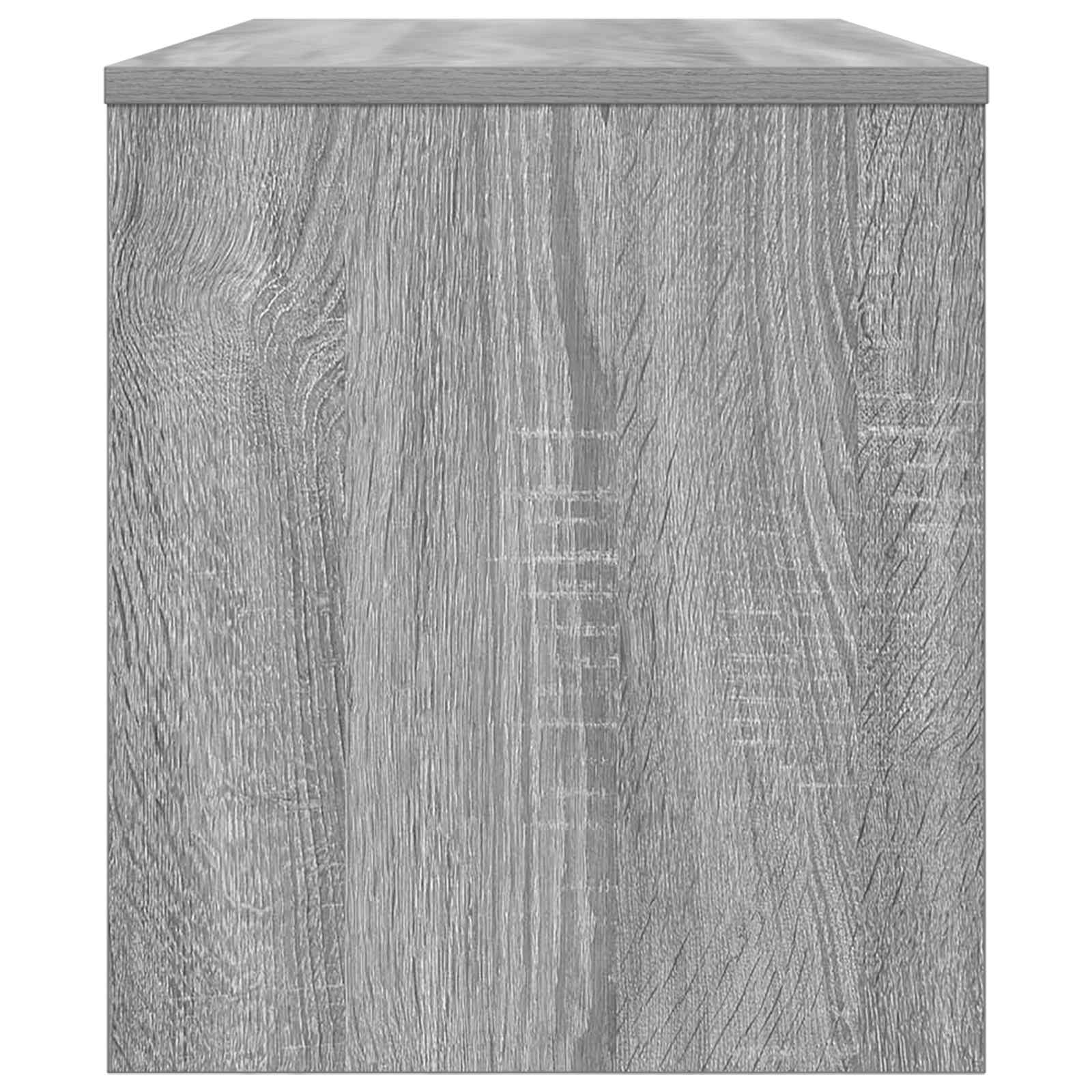 TV ormar Siva Sonoma 80 x 35 x 40 cm Konstruirano drvo
