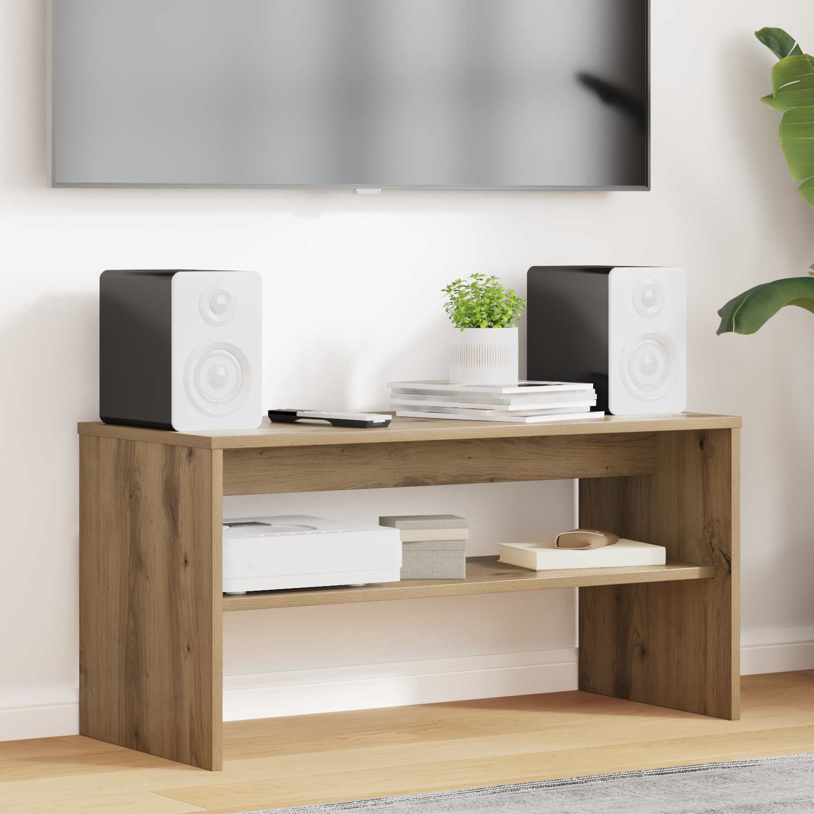 TV ormar Umjetnički hrast 80 x 35 x 40 cm Konstruirano drvo