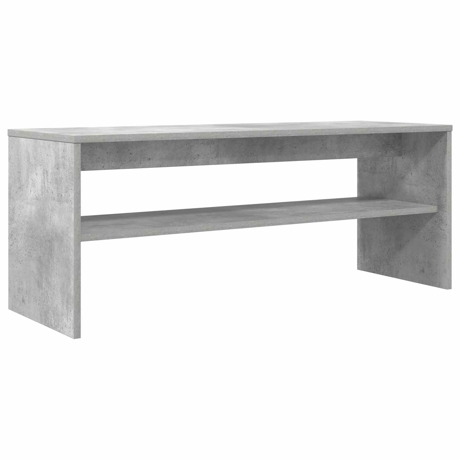 TV ormar Betonski sivi 100 x 35 x 40 cm Konstruirano drvo