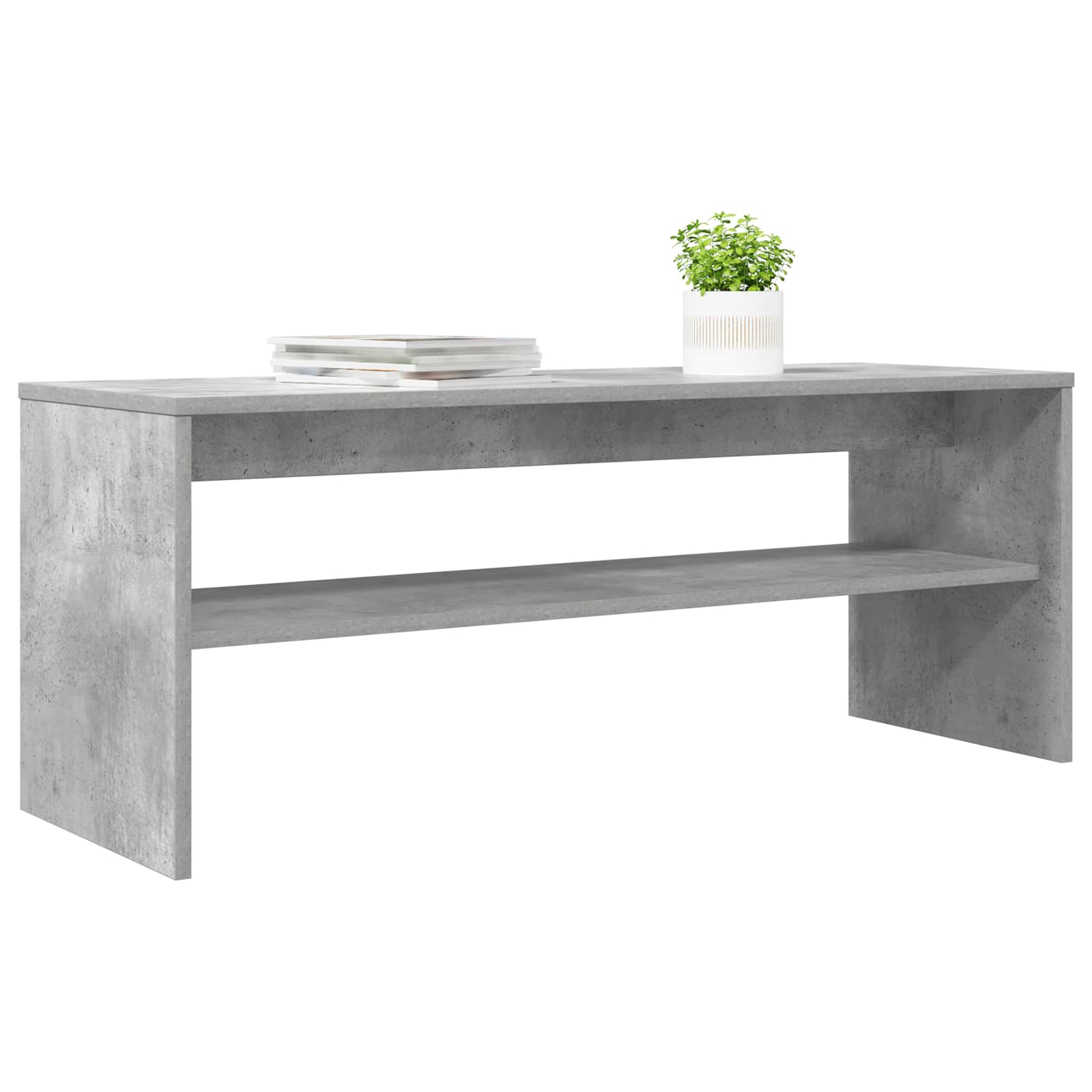 TV ormar Betonski sivi 100 x 35 x 40 cm Konstruirano drvo