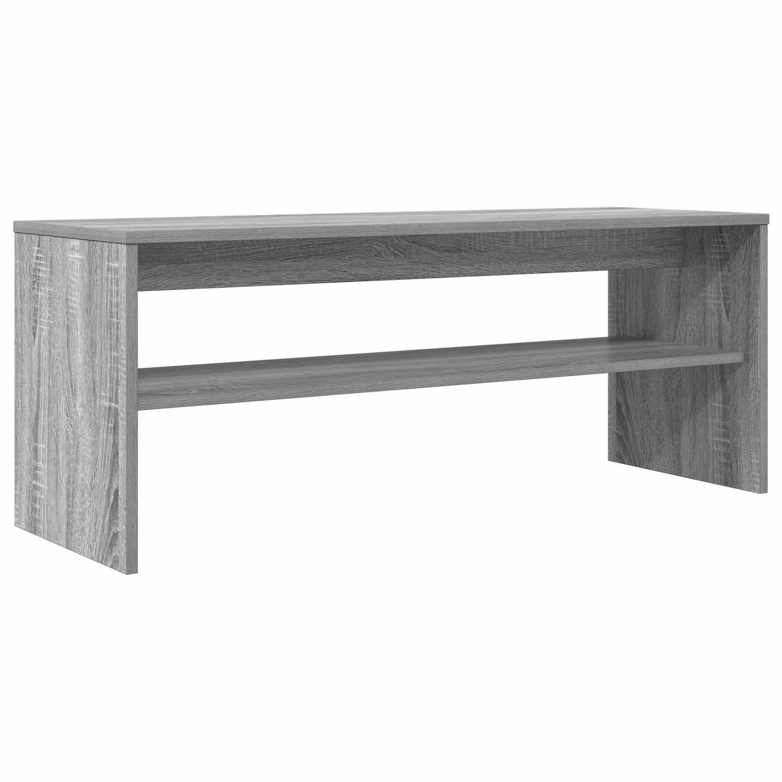TV ormar Siva Sonoma 100 x 35 x 40 cm Konstruirano drvo