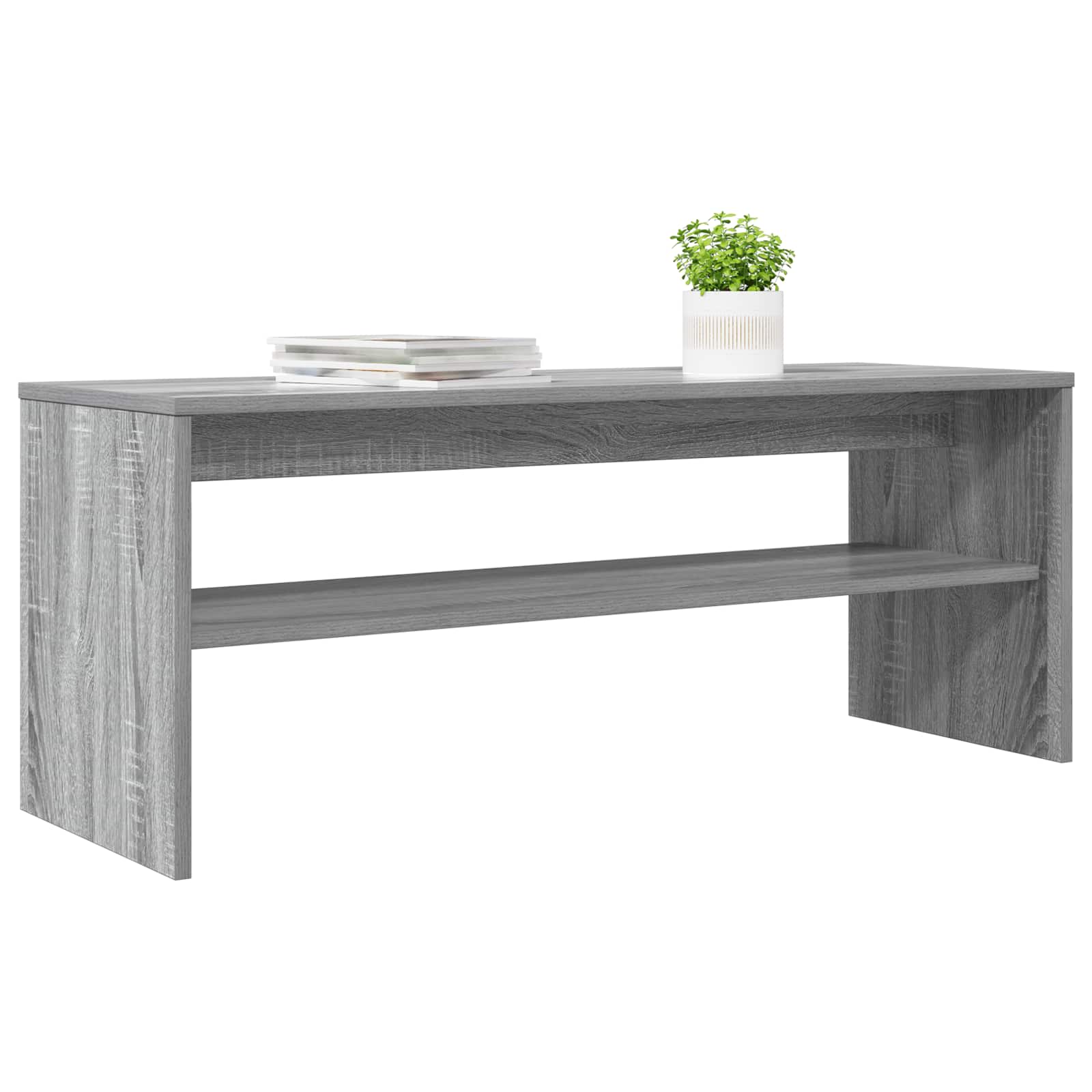 TV ormar Siva Sonoma 100 x 35 x 40 cm Konstruirano drvo