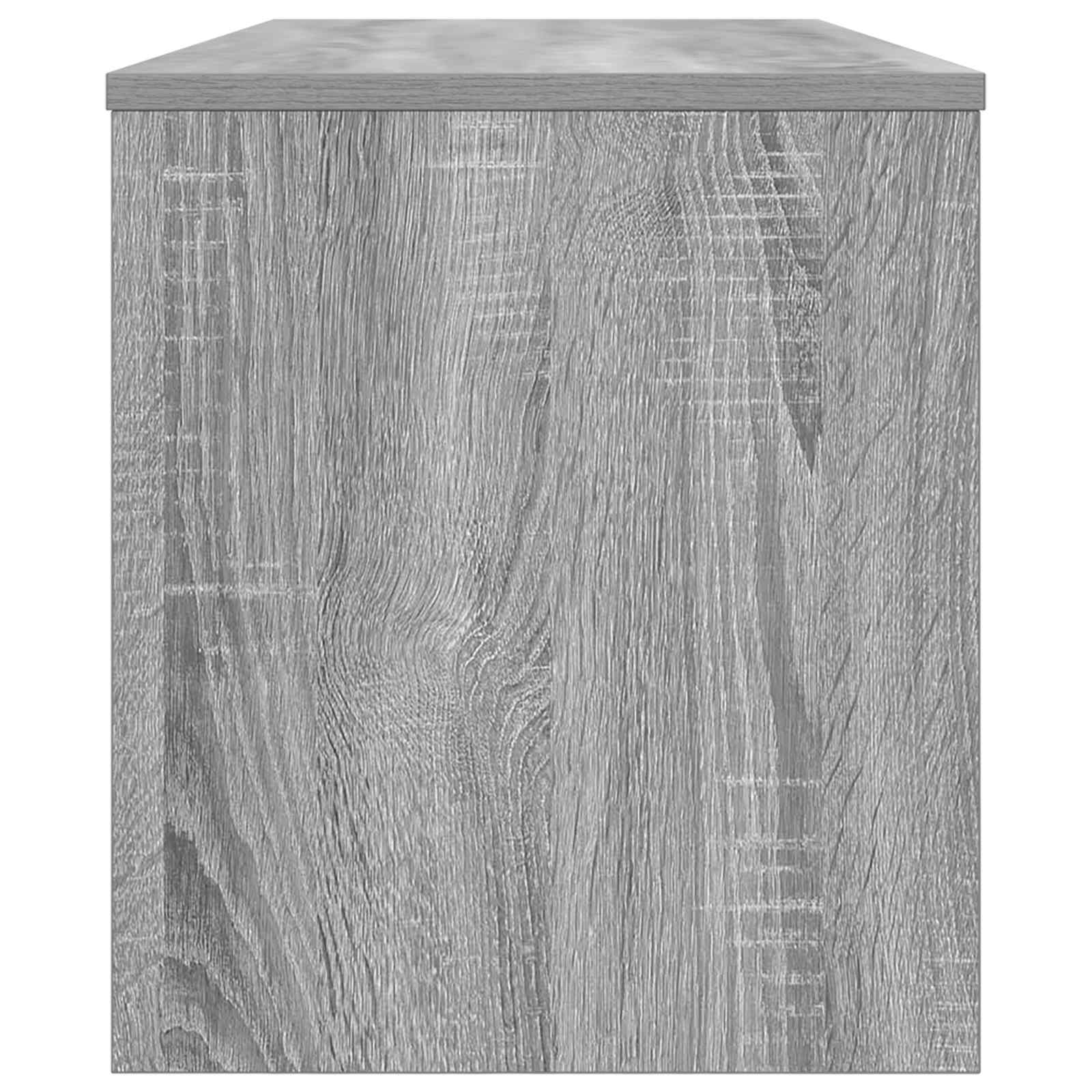 TV ormar Siva Sonoma 100 x 35 x 40 cm Konstruirano drvo