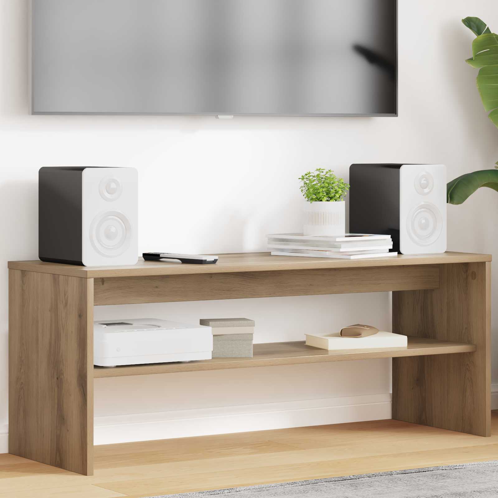 TV ormar Umjetnički hrast 100 x 35 x 40 cm Konstruirano drvo