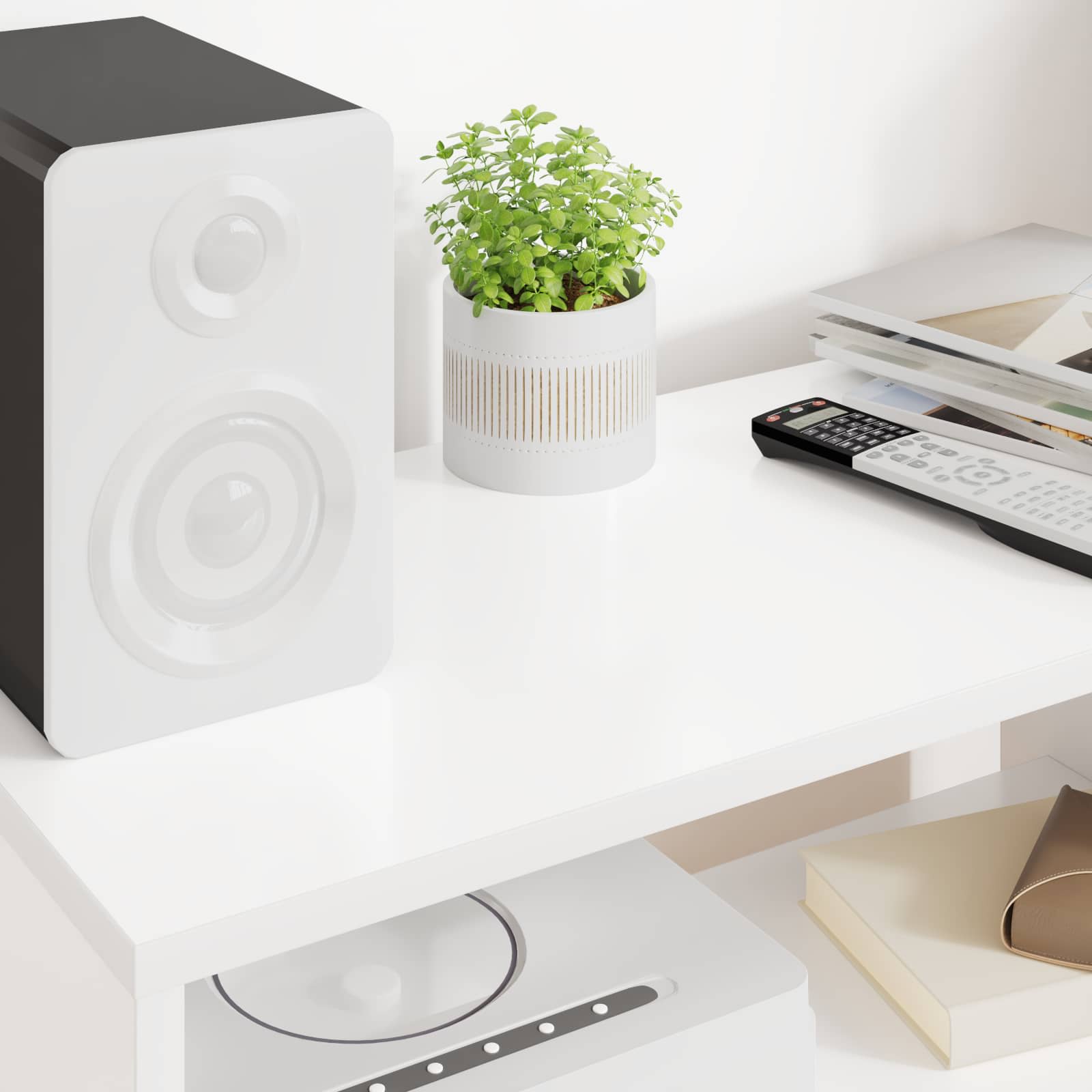 TV ormar Bijelo 60 x 30 x 40 cm Konstruirano drvo