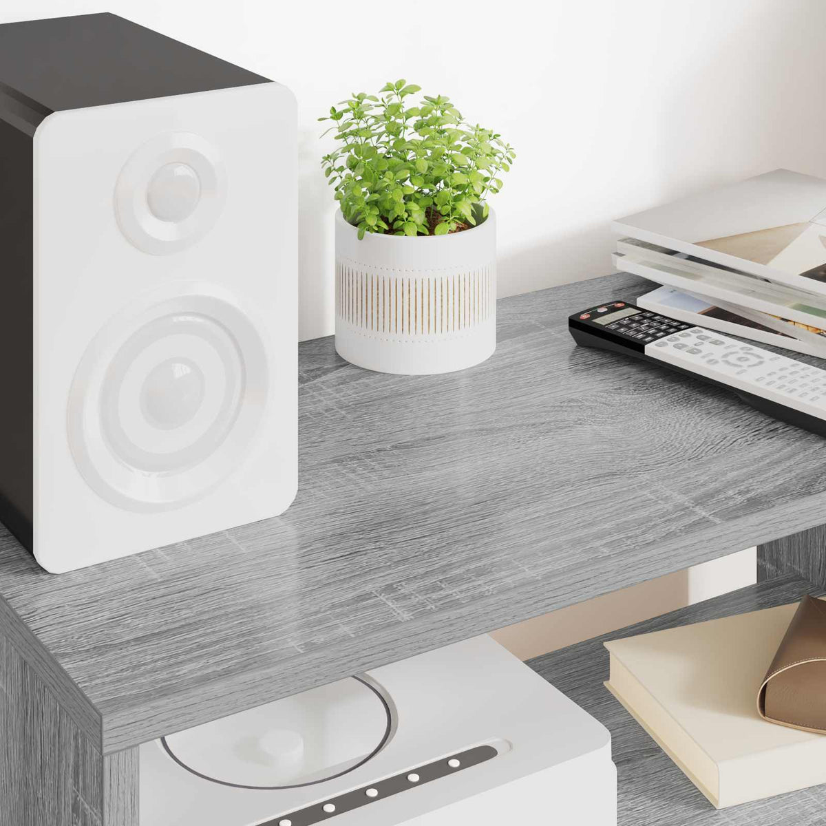 TV ormar Siva Sonoma 60 x 30 x 40 cm Konstruirano drvo