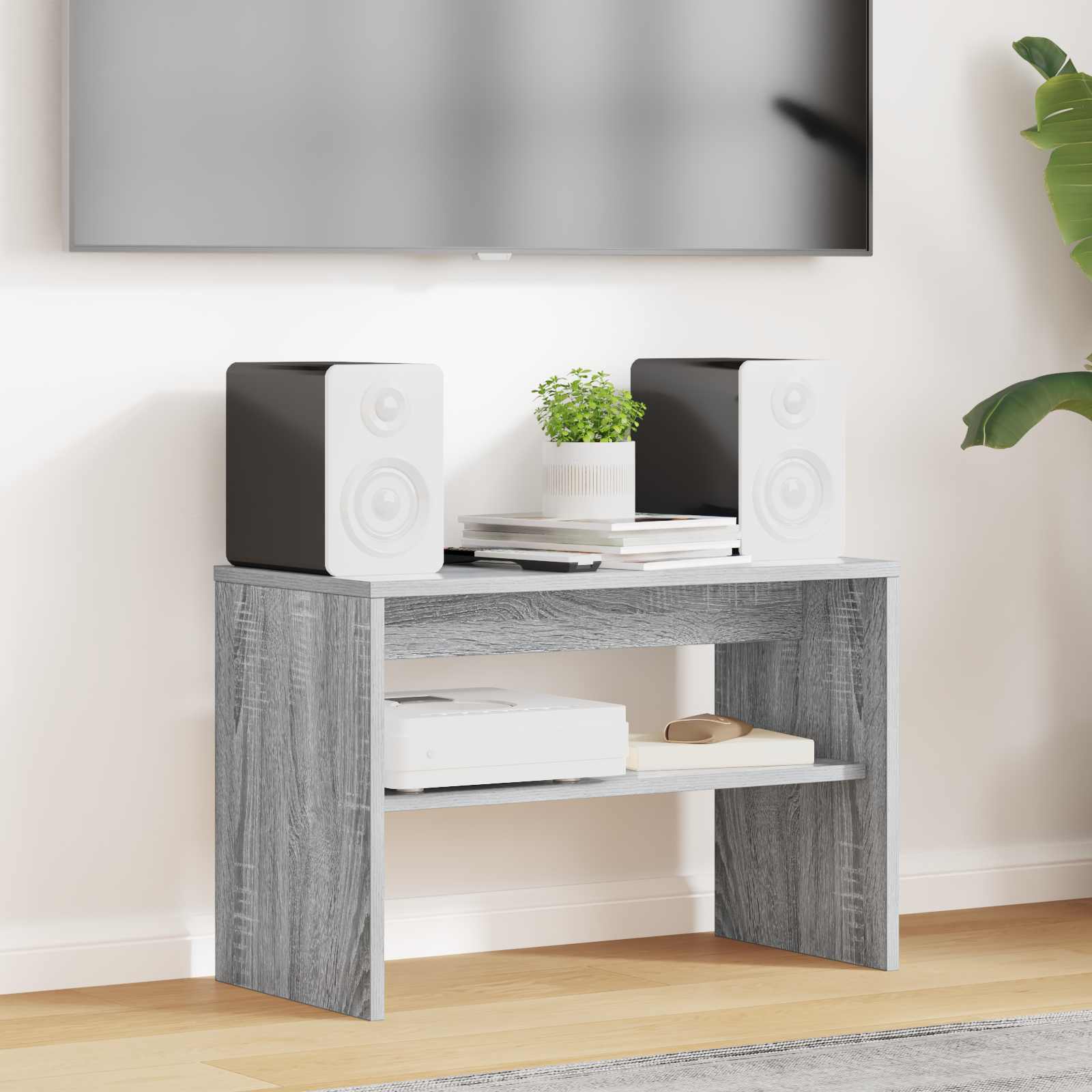 TV ormar Siva Sonoma 60 x 30 x 40 cm Konstruirano drvo