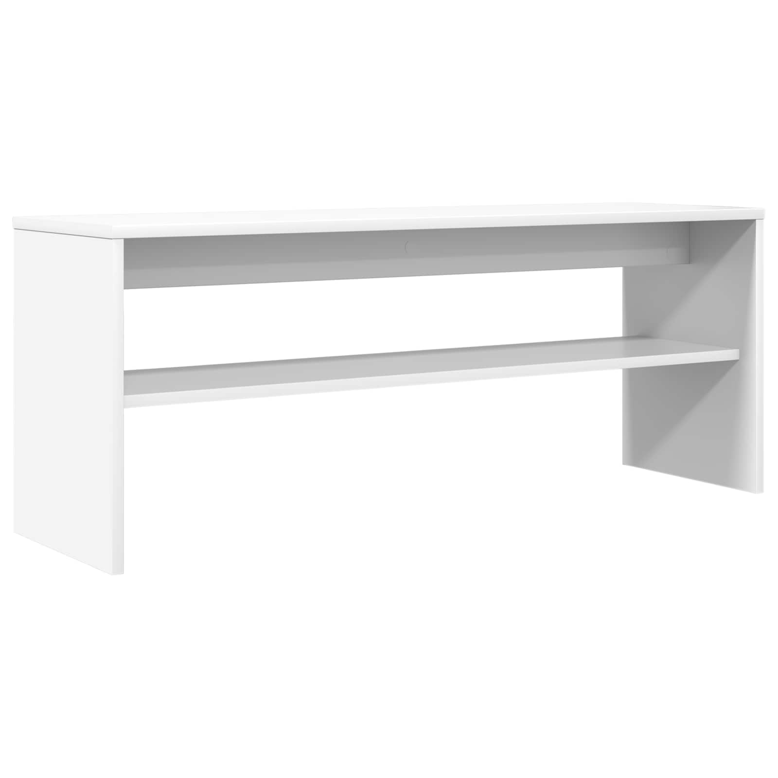 TV ormar Bijelo 100 x 30 x 40 cm Konstruirano drvo