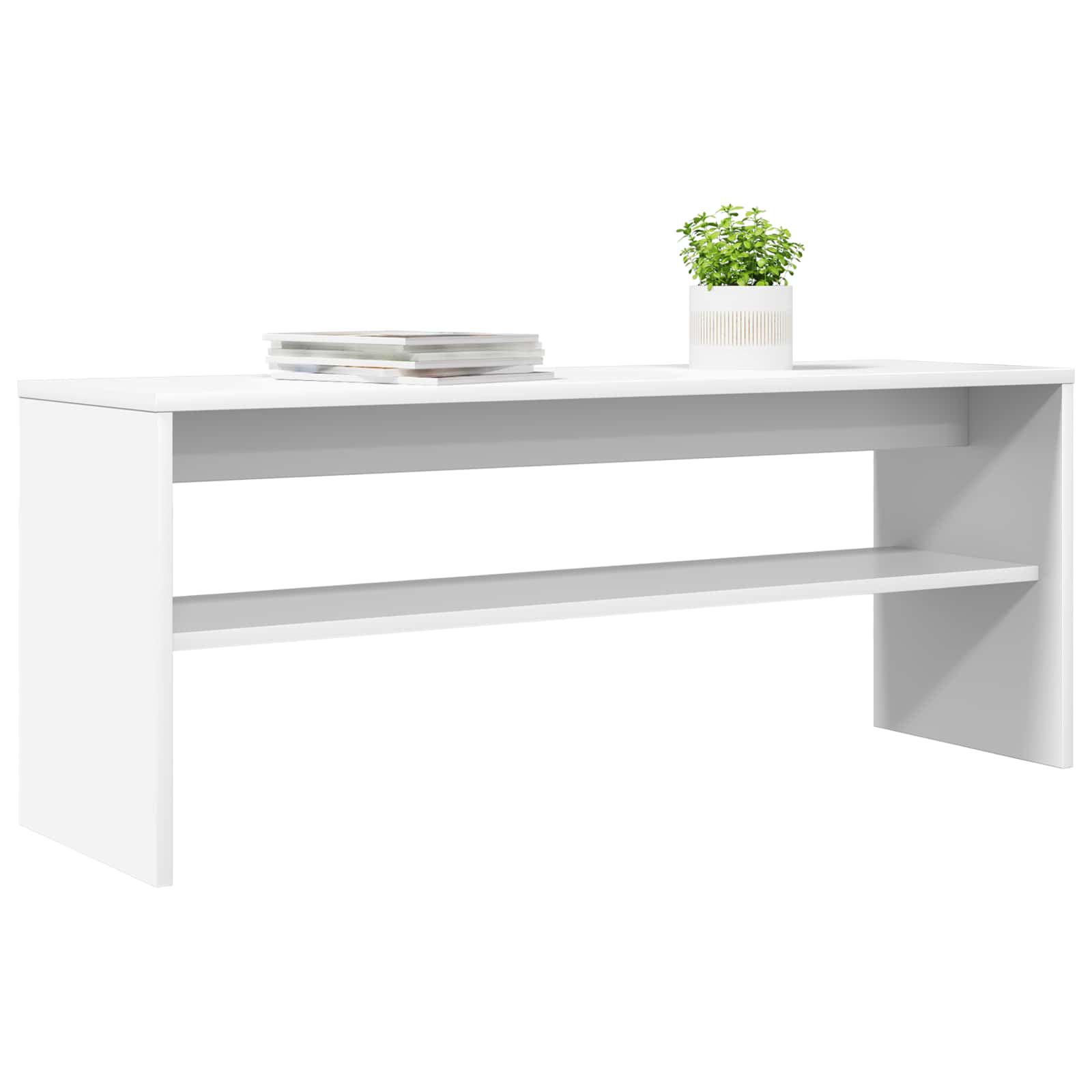TV ormar Bijelo 100 x 30 x 40 cm Konstruirano drvo