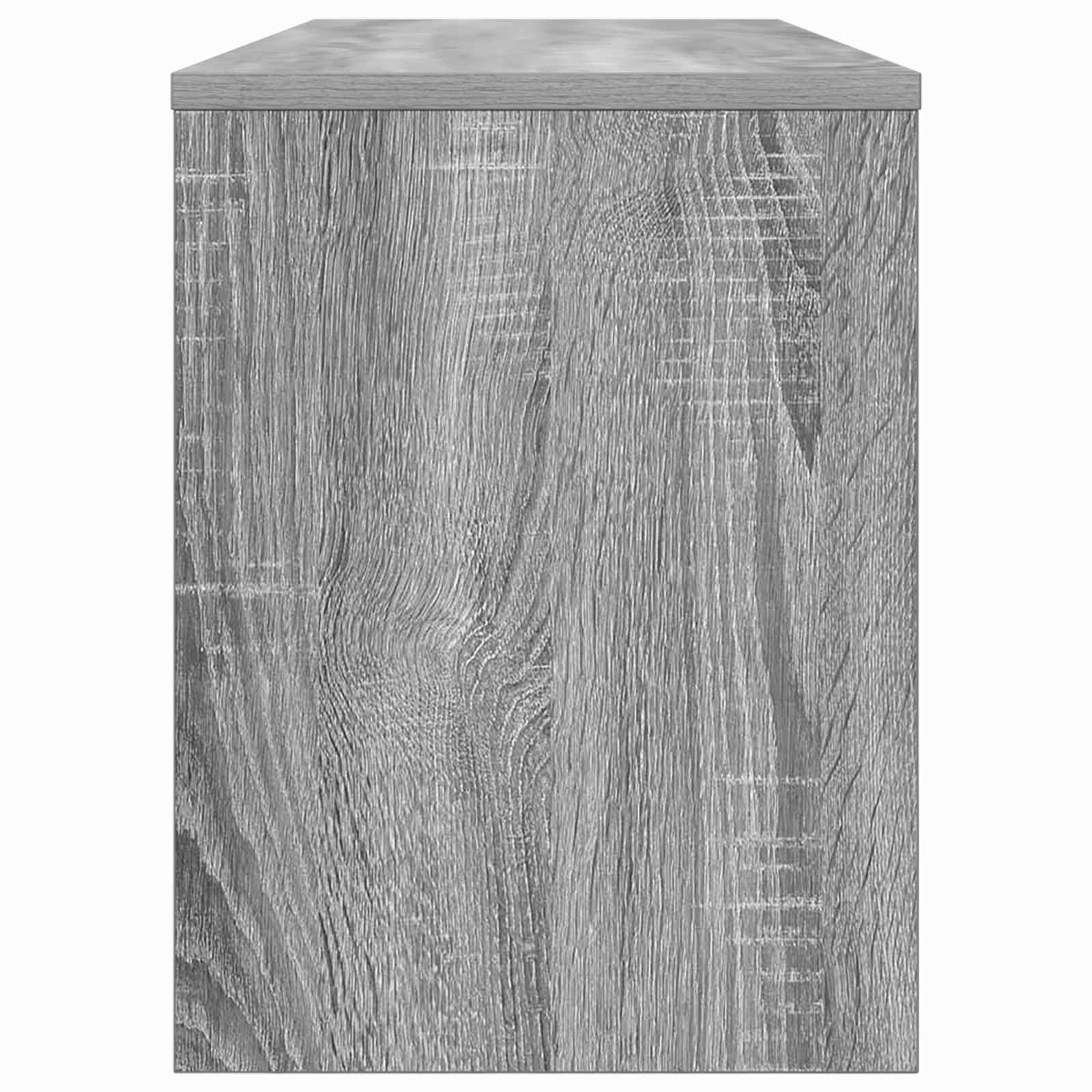 TV ormar Siva Sonoma 100 x 30 x 40 cm Konstruirano drvo