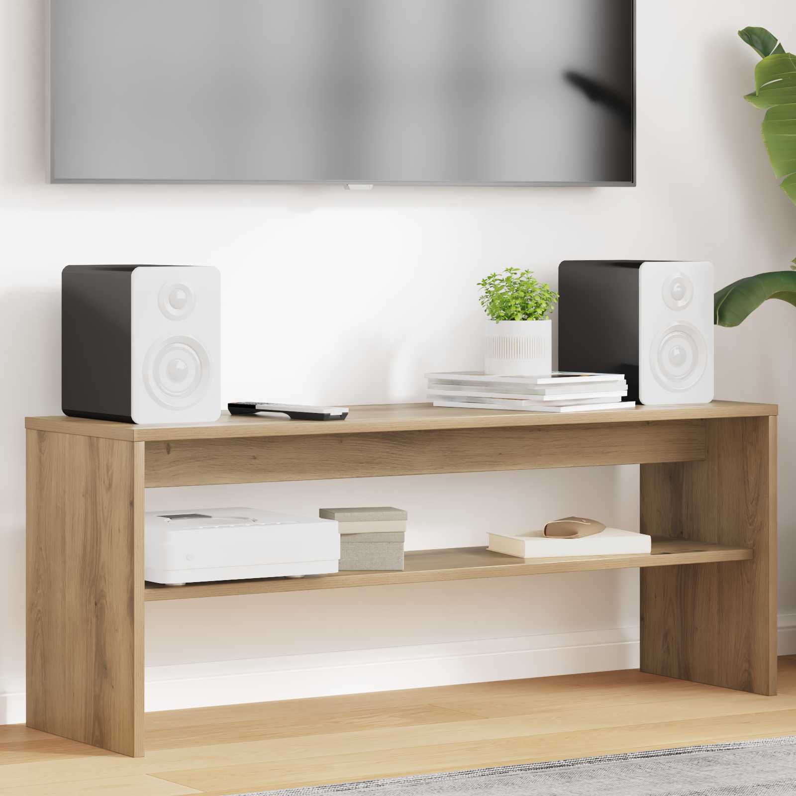 TV ormar Umjetnički hrast 100 x 30 x 40 cm Konstruirano drvo