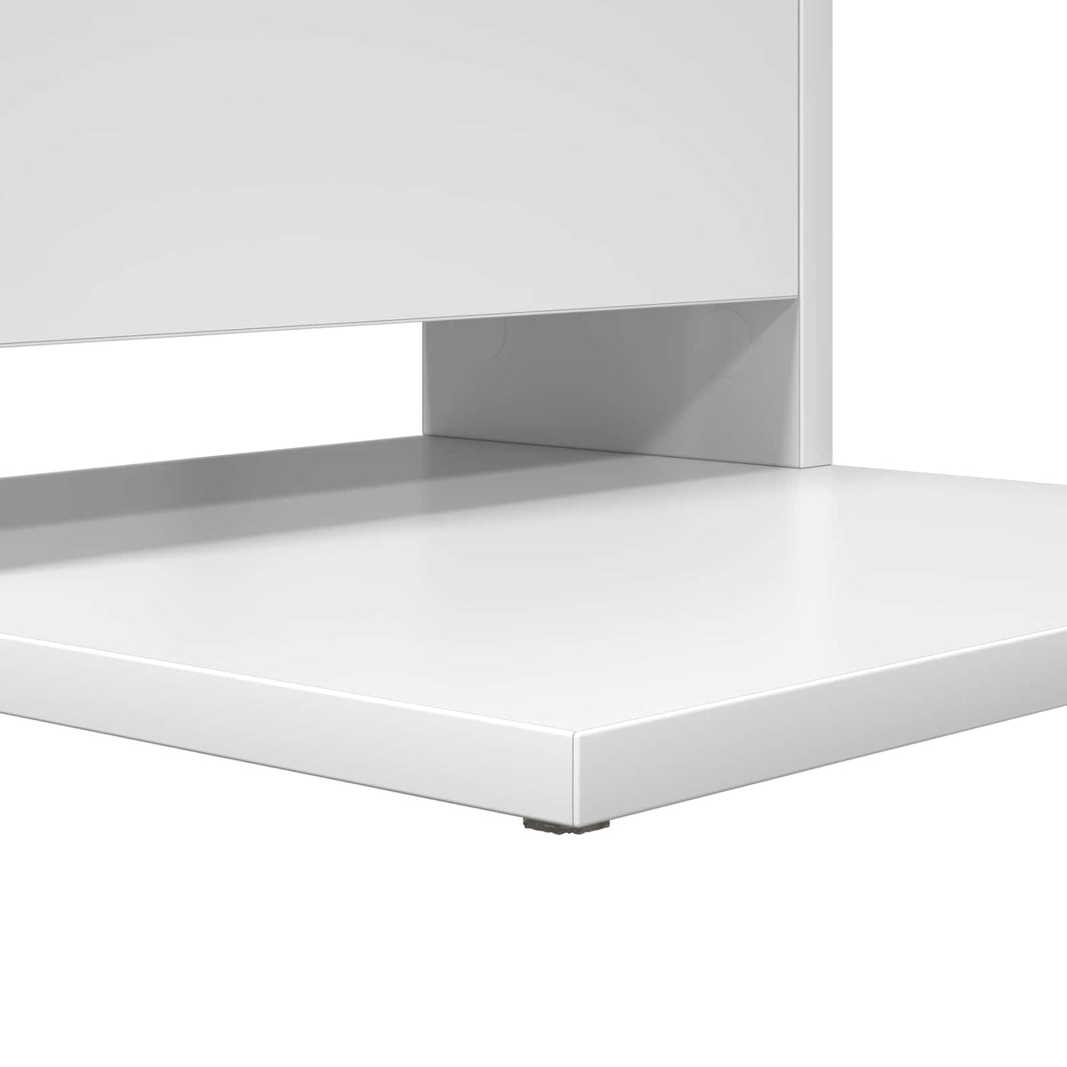 Bocni stol Bijelo 40 x 35 x 60,5 cm Konstruirano drvo