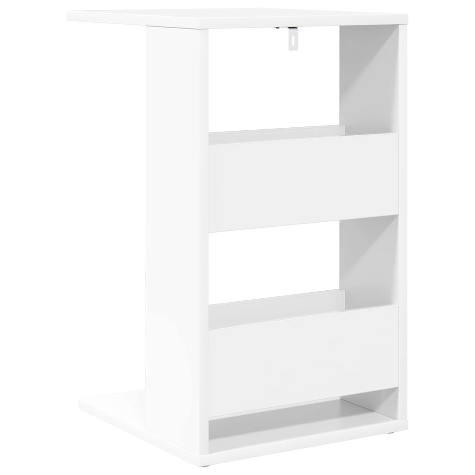 Bocni stol Bijelo 40 x 35 x 60,5 cm Konstruirano drvo