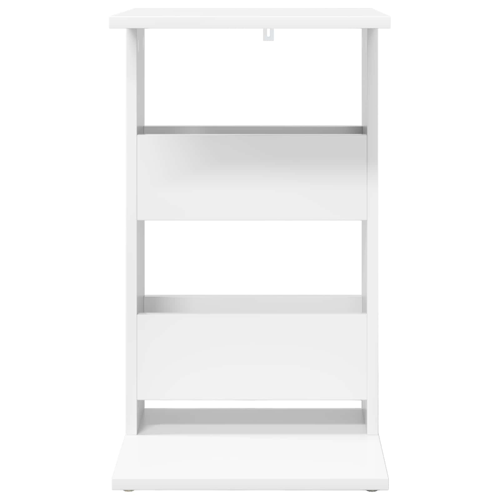 Bocni stol Bijelo 40 x 35 x 60,5 cm Konstruirano drvo