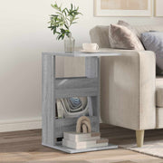 Bocni stol Siva Sonoma 40 x 35 x 60,5 cm Konstruirano drvo