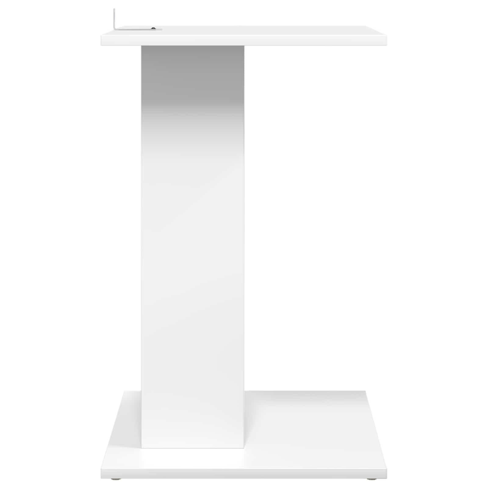 Bocni stol Bijelo 45 x 40 x 62,5 cm Konstruirano drvo