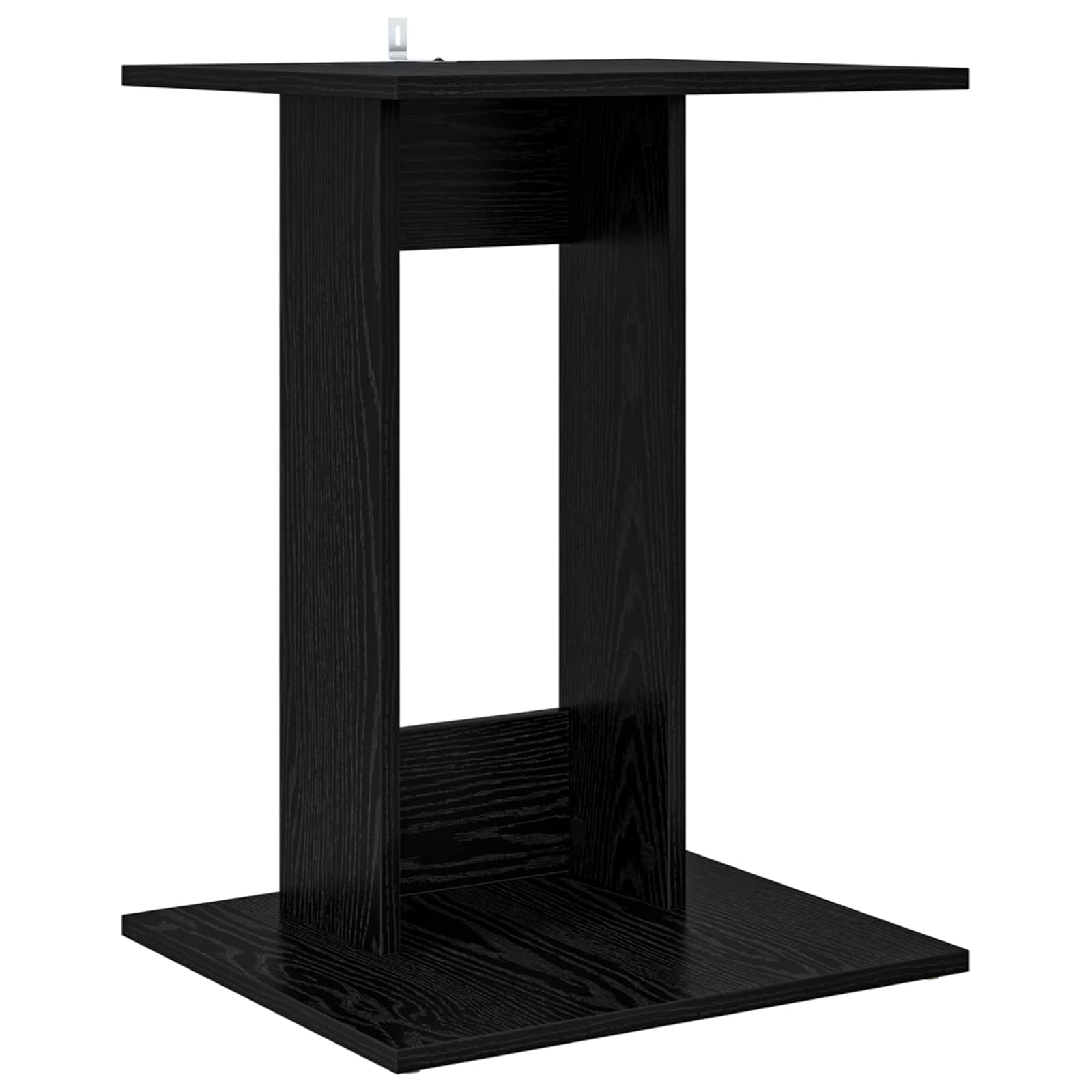Bocni stol Crni hrast 45 x 40 x 62,5 cm Konstruirano drvo