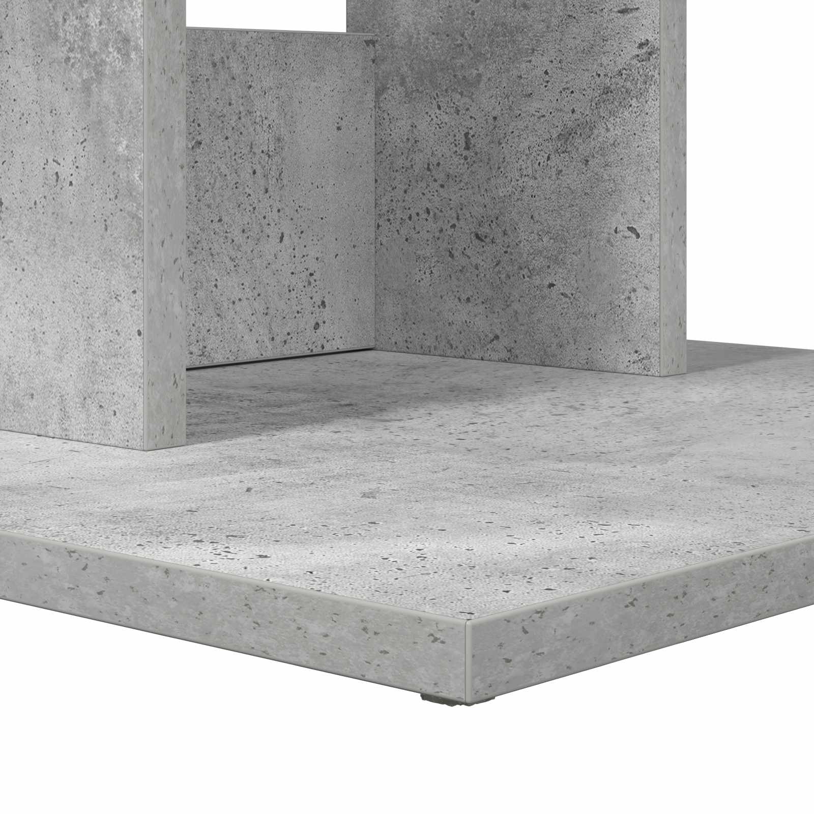 Bocni stol Betonski sivi 45 x 40 x 62,5 cm Konstruirano drvo
