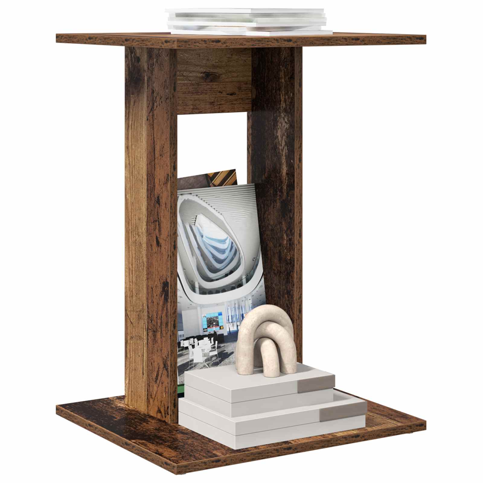 Bocni stol Staro drvo 45 x 40 x 62,5 cm Konstruirano drvo
