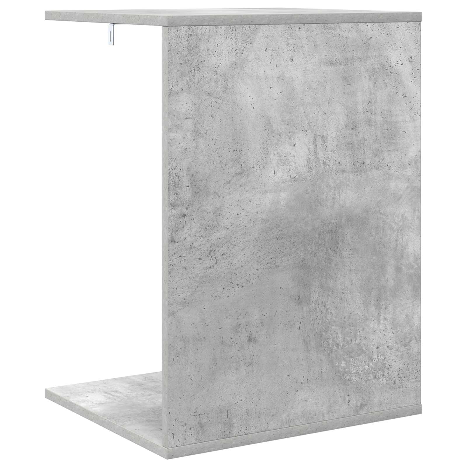 Bocni stol Betonski sivi 45 x 40 x 62,5 cm Konstruirano drvo