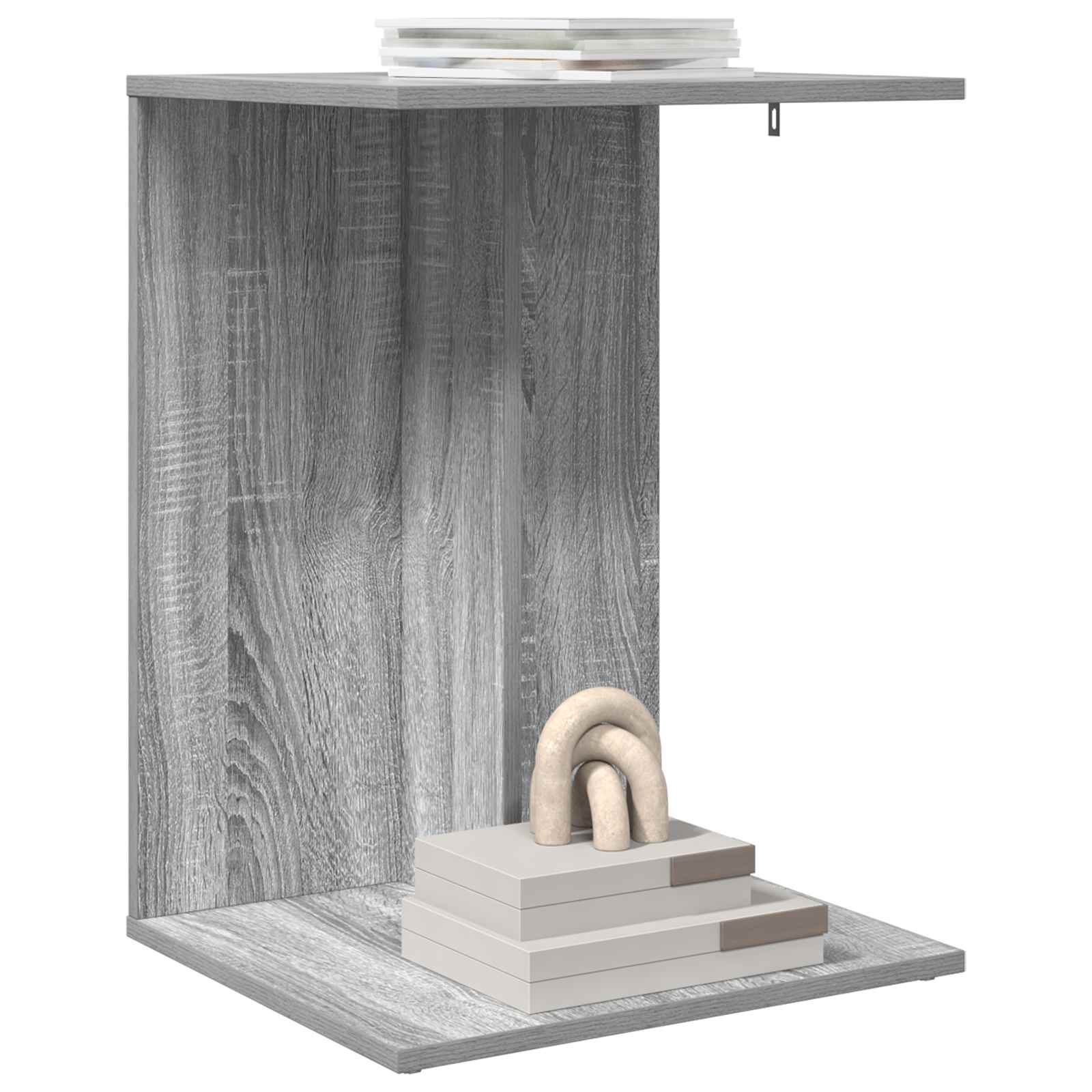 Bocni stol Siva Sonoma 45 x 40 x 62,5 cm Konstruirano drvo