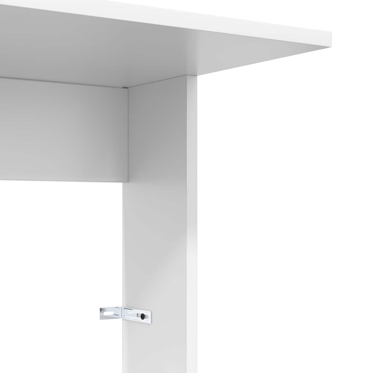 Bocni stol Bijelo 40 x 38 x 62,5 cm Konstruirano drvo