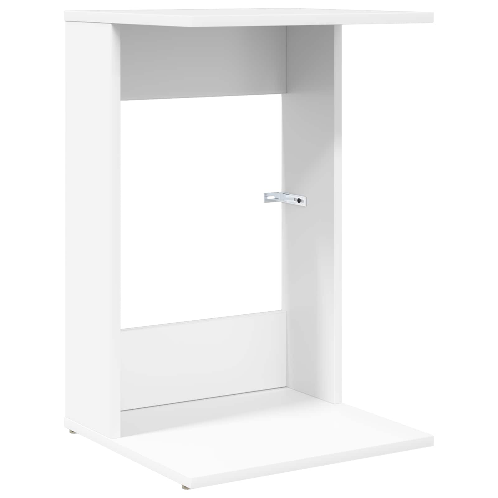 Bocni stol Bijelo 40 x 38 x 62,5 cm Konstruirano drvo