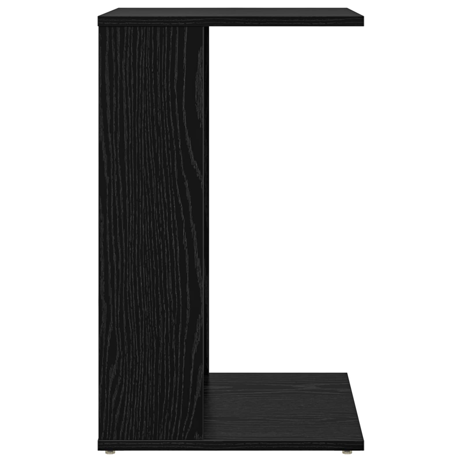 Bocni stol Crni hrast 40 x 38 x 62,5 cm Konstruirano drvo