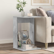 Bocni stol Betonski sivi 40 x 38 x 62,5 cm Konstruirano drvo