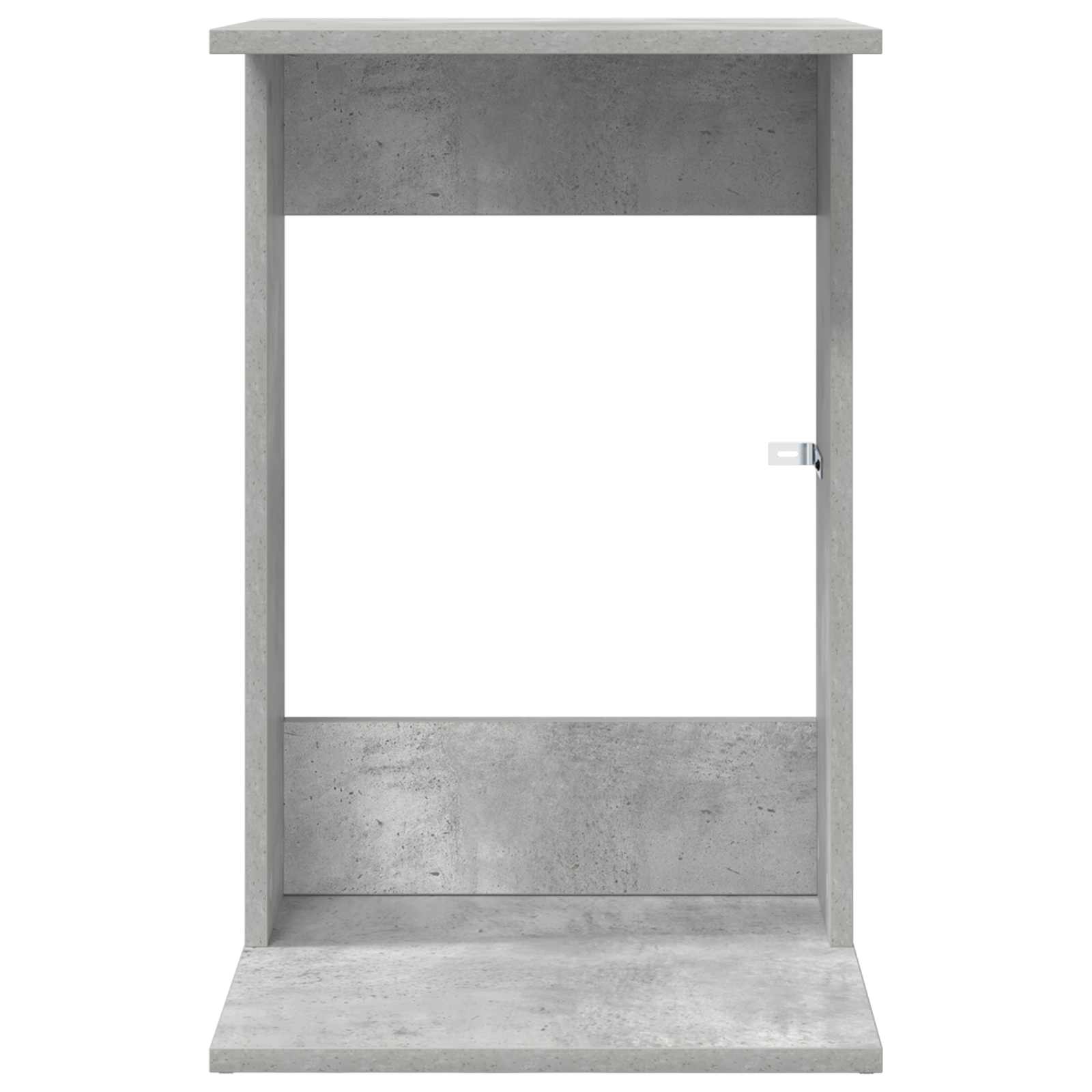 Bocni stol Betonski sivi 40 x 38 x 62,5 cm Konstruirano drvo