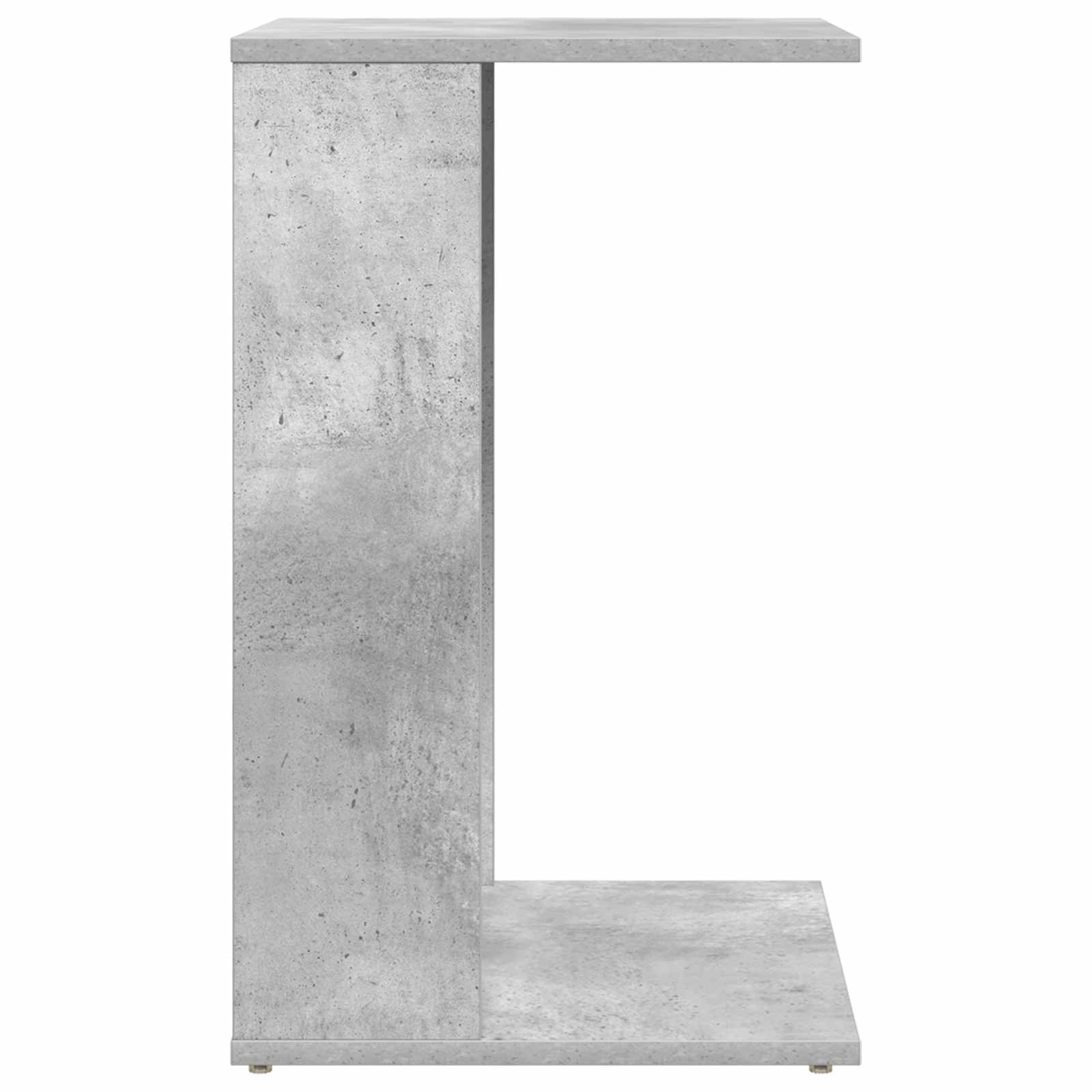 Bocni stol Betonski sivi 40 x 38 x 62,5 cm Konstruirano drvo