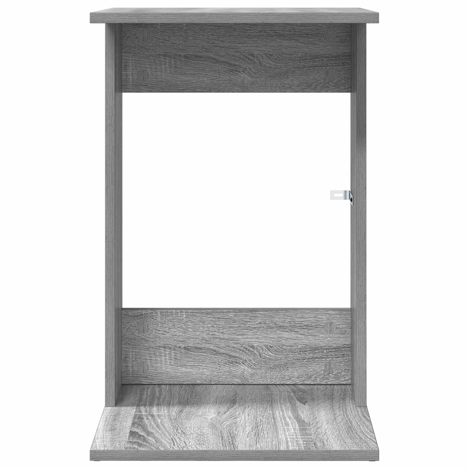 Bocni stol Siva Sonoma 40 x 38 x 62,5 cm Konstruirano drvo