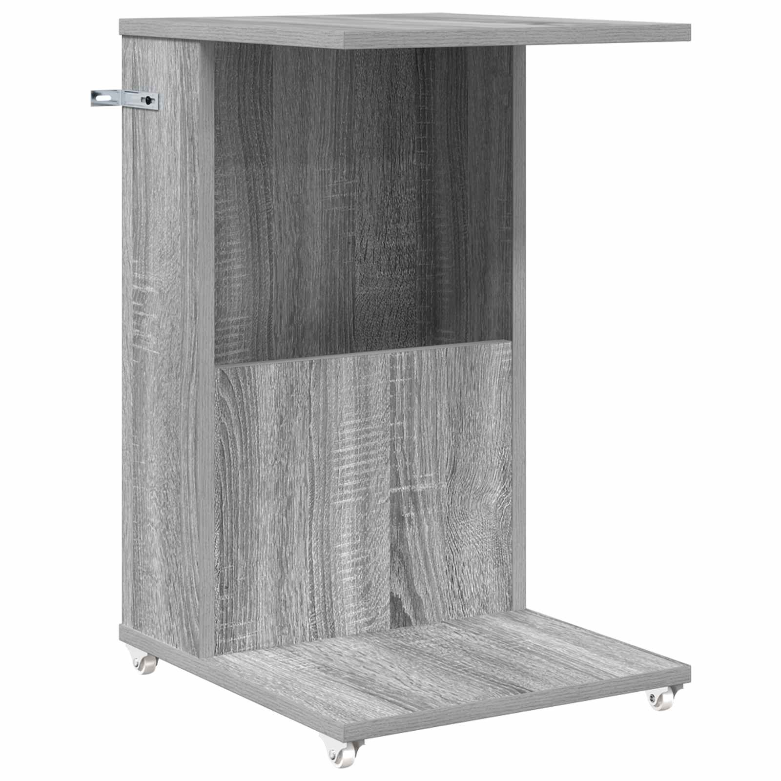 Bocni stol Siva Sonoma 40 x 35 x 60 cm Konstruirano drvo