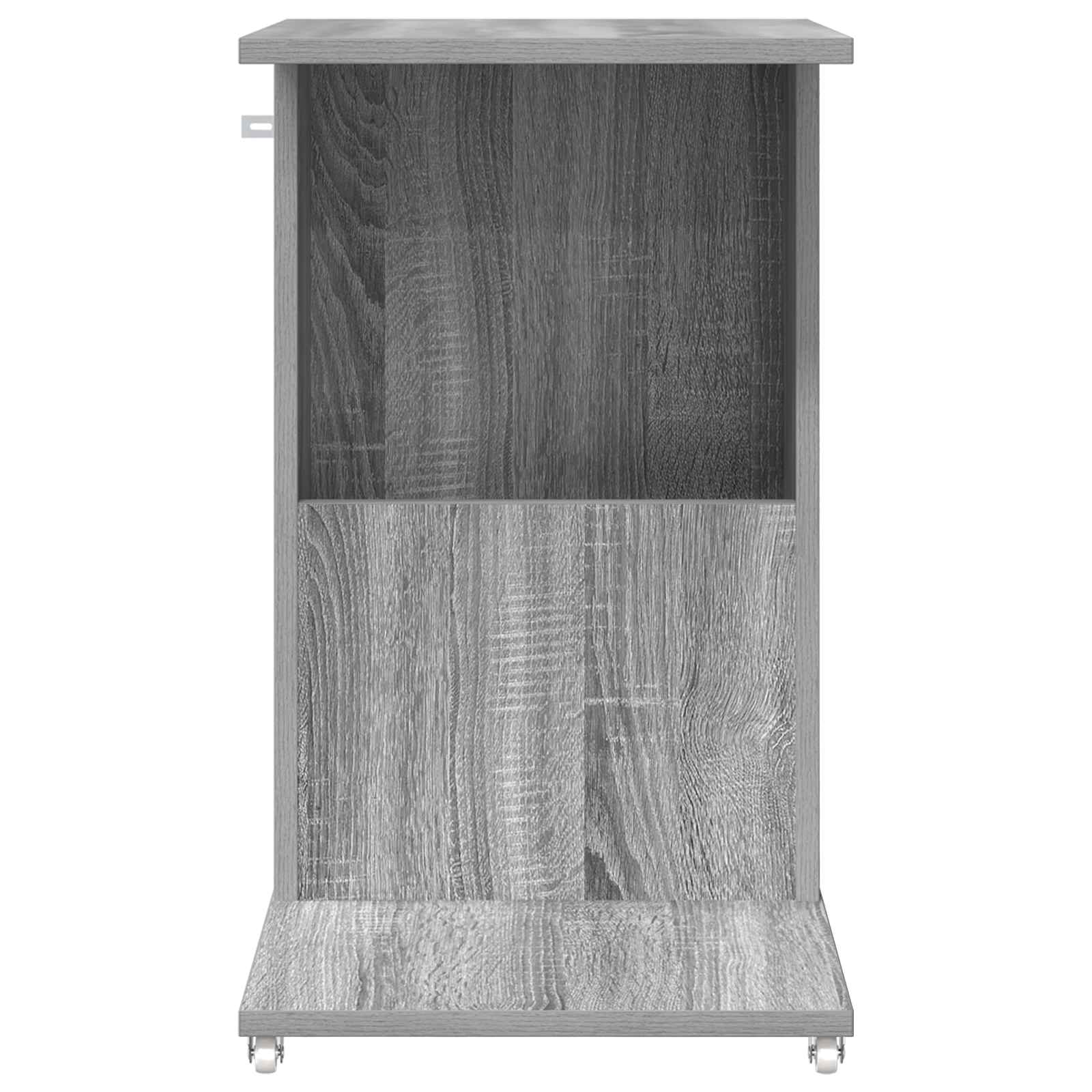 Bocni stol Siva Sonoma 40 x 35 x 60 cm Konstruirano drvo