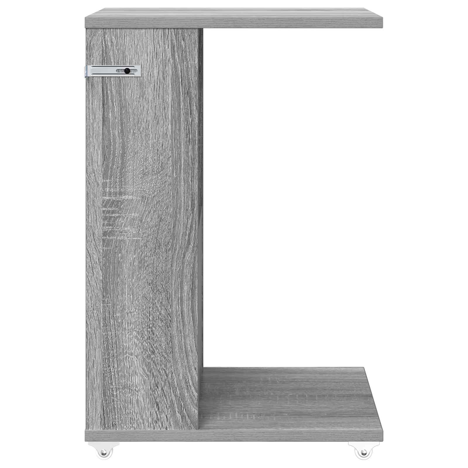 Bocni stol Siva Sonoma 40 x 35 x 60 cm Konstruirano drvo