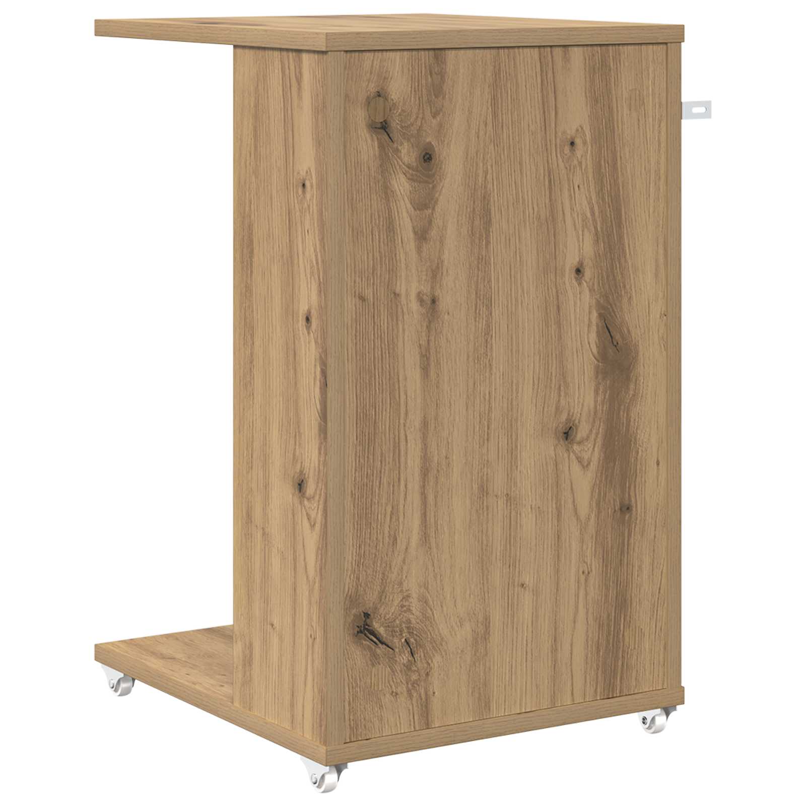 Bocni stol Umjetnički hrast 40 x 35 x 60 cm Konstruirano drvo