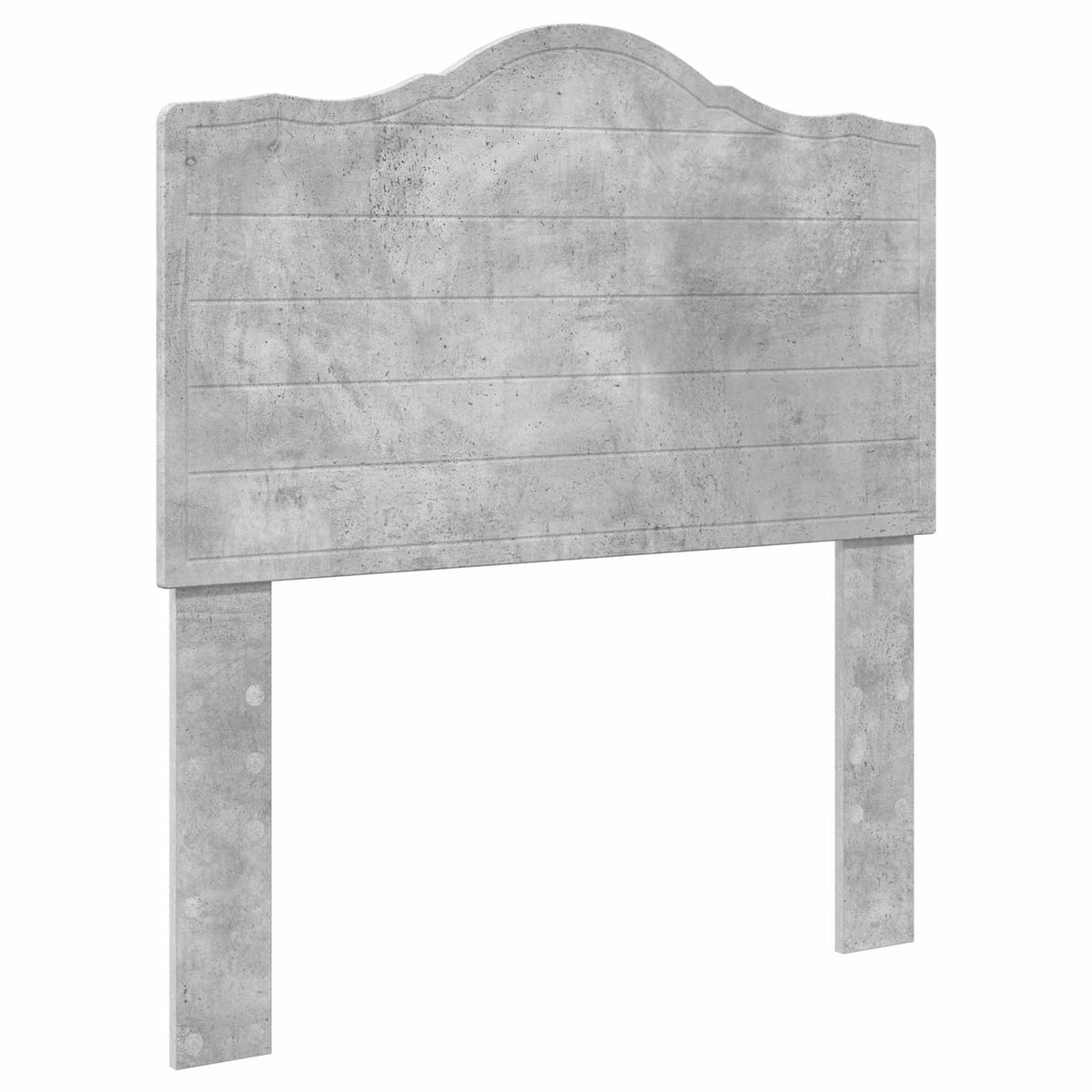 Krevetna konstrukcija s uzglavljem Betonska siva 90 x 190 cm