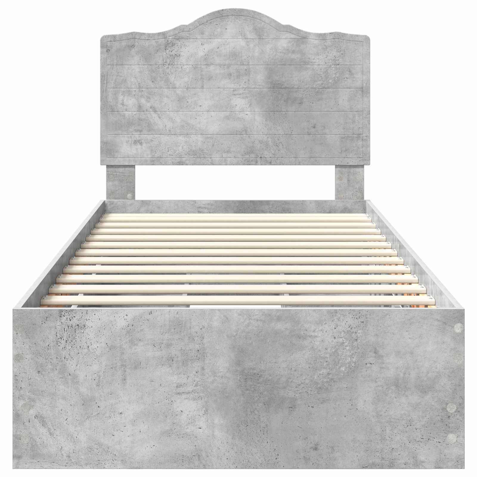 Krevetna konstrukcija s ladicama Betonsko Siva 90 x 190 cm