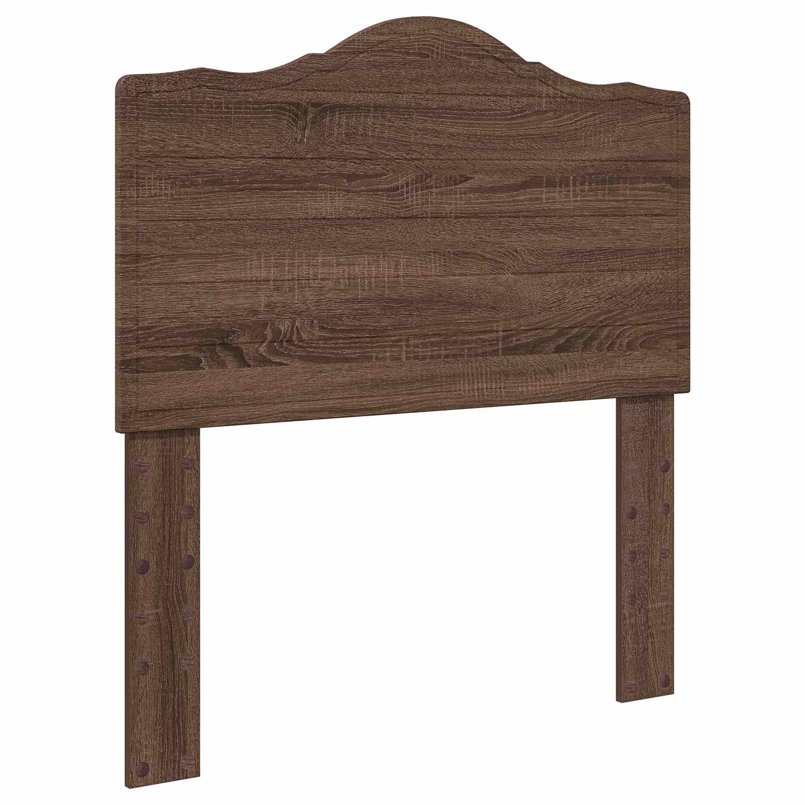 Krevet s od storage Smeđi hrast 70 x 190 cm Konstruirano drvo