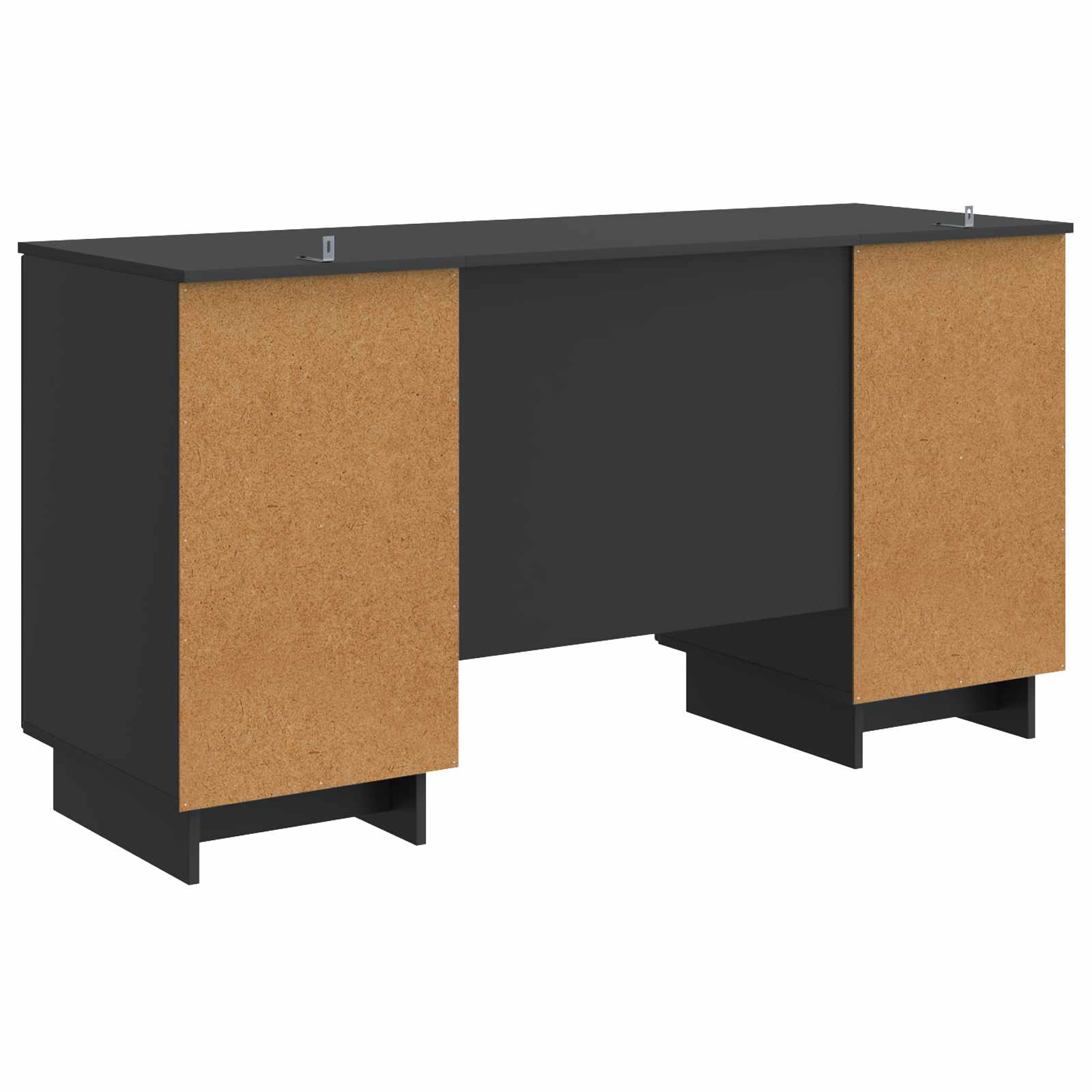 Stol Crna Konstruirano drvo 142,5 x 50 x 75 cm
