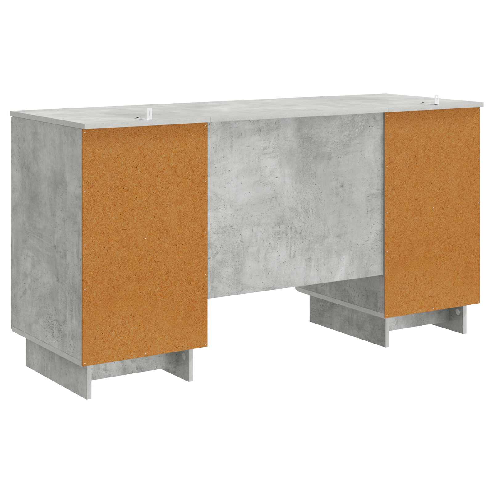 Stol Betonska siva Konstruirano drvo 142,5 x 50 x 75 cm